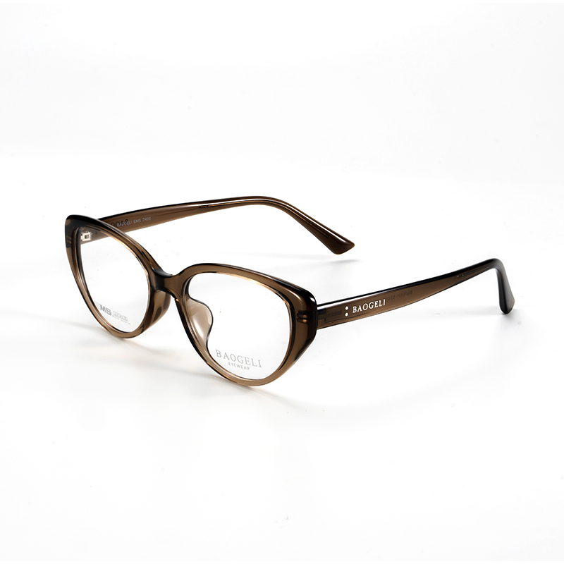 EMS Playful Cat-Eye Mesh Plain Eyeglasses Frames