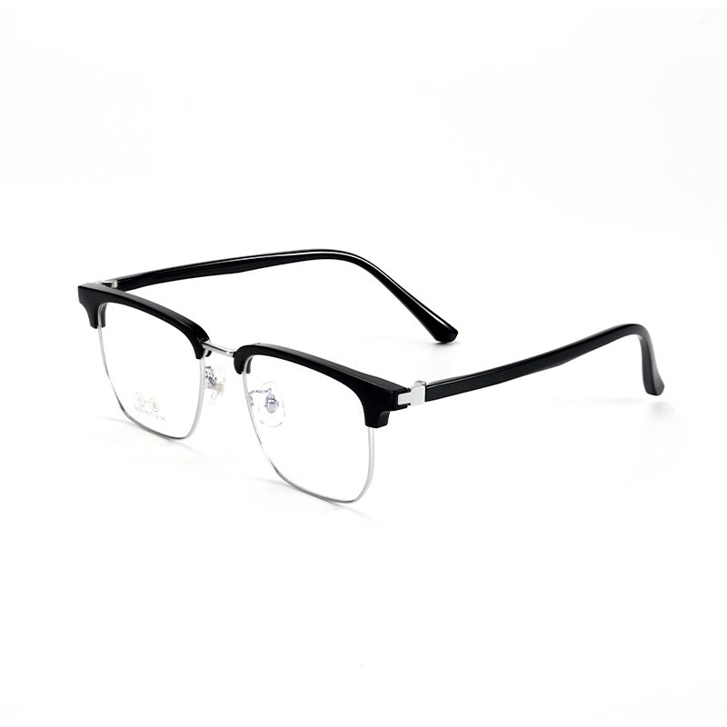 SAN BULONIE Men's Small Metal Eyebrow Frames