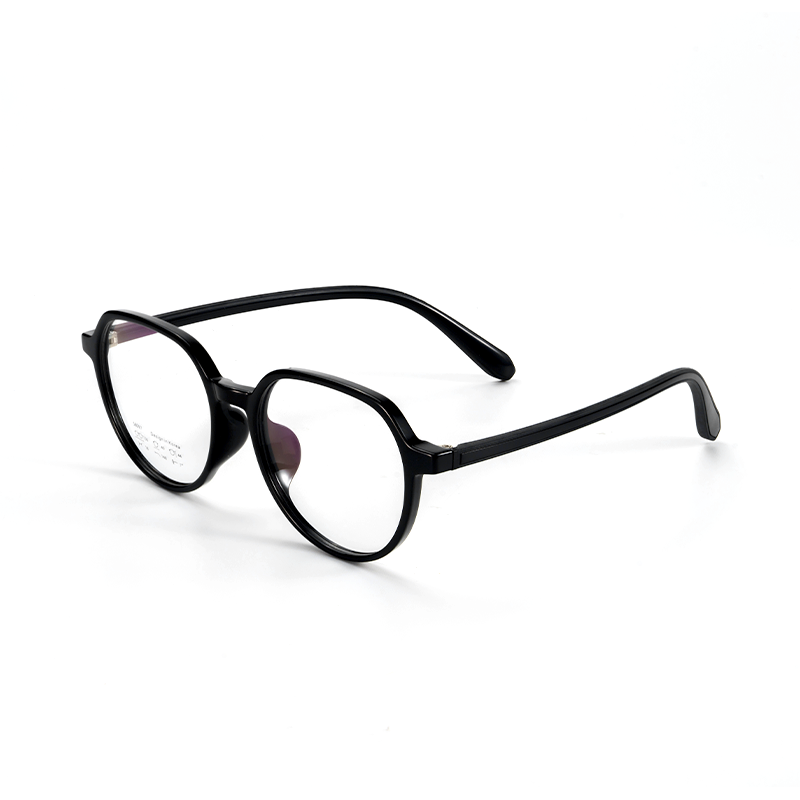 Minimalist Multi-Faceted Ultralight TR Eyeglass Frame