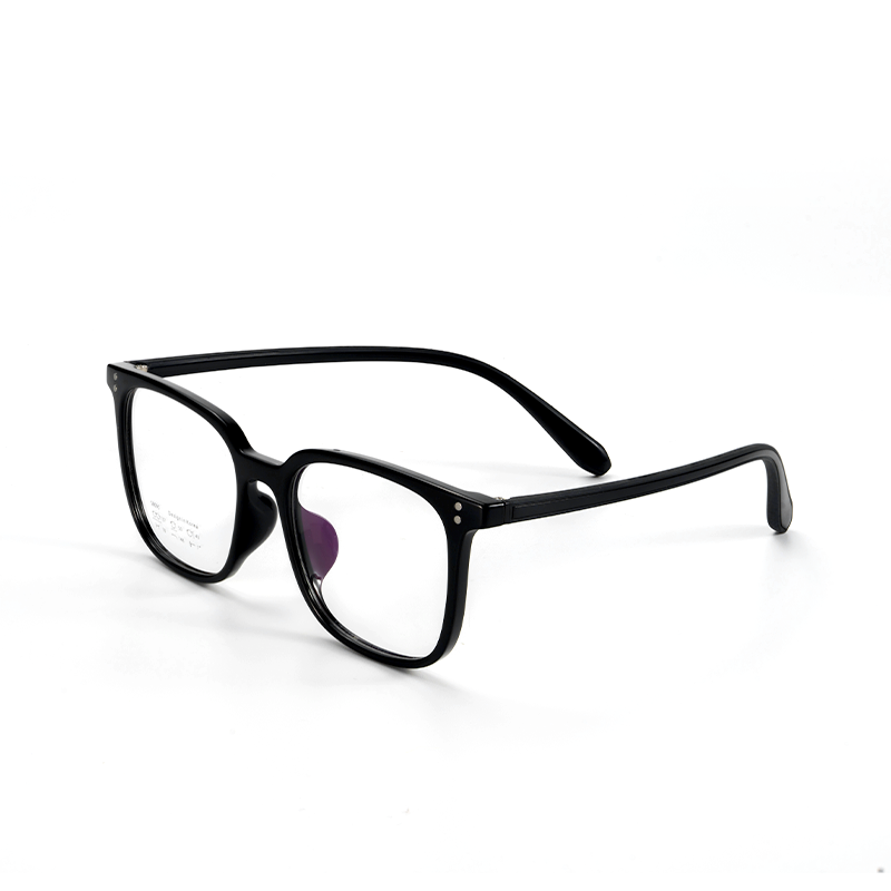 Fashionable square-framed glasses for students, unisex