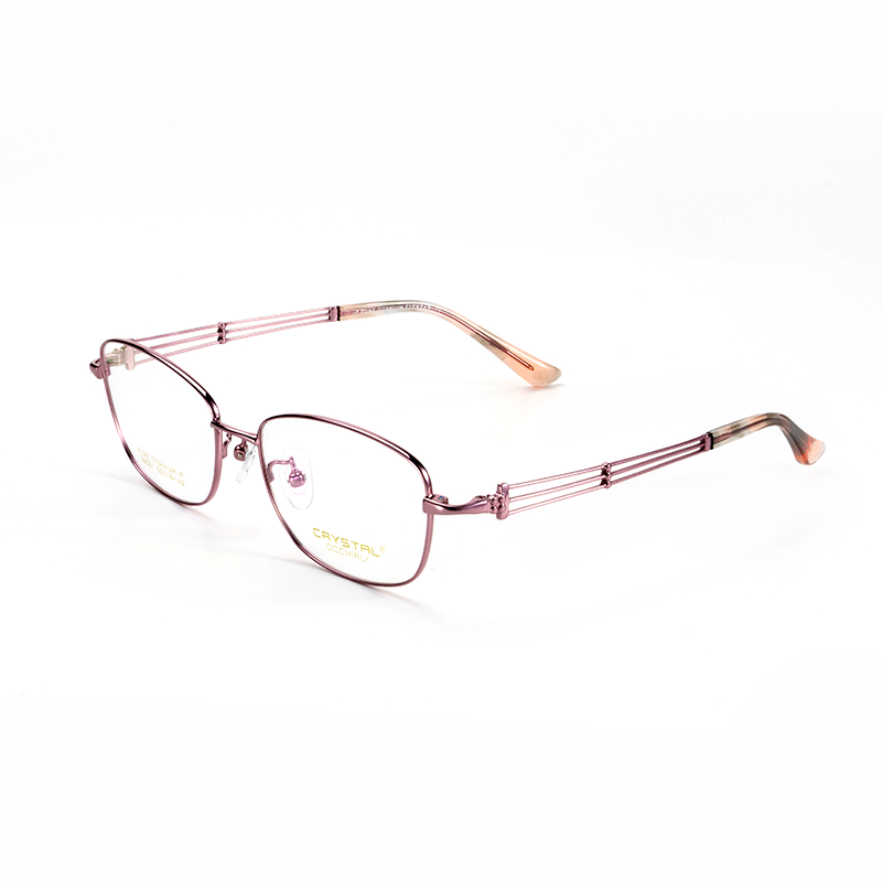 CRYSTAL Designer High-End Pure Titanium Ladies Glasses Frames