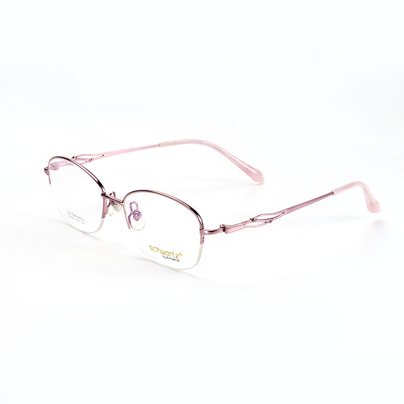 SCHWARTZ Elegant Oval Two-Tone Glasses Frames