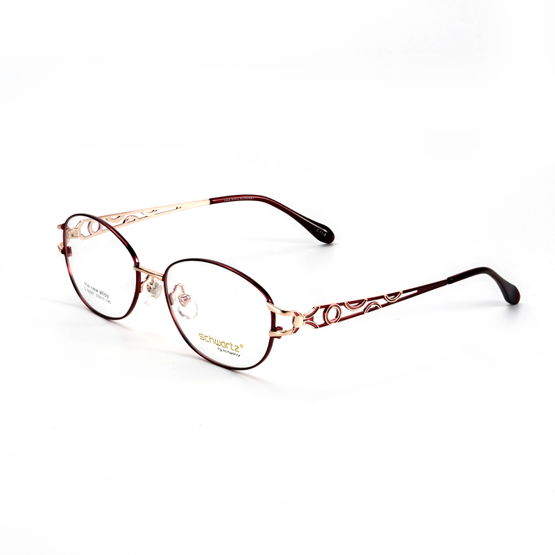 SCHWARTZ High-Efficiency Two-Tone Beauty Glasses Frames