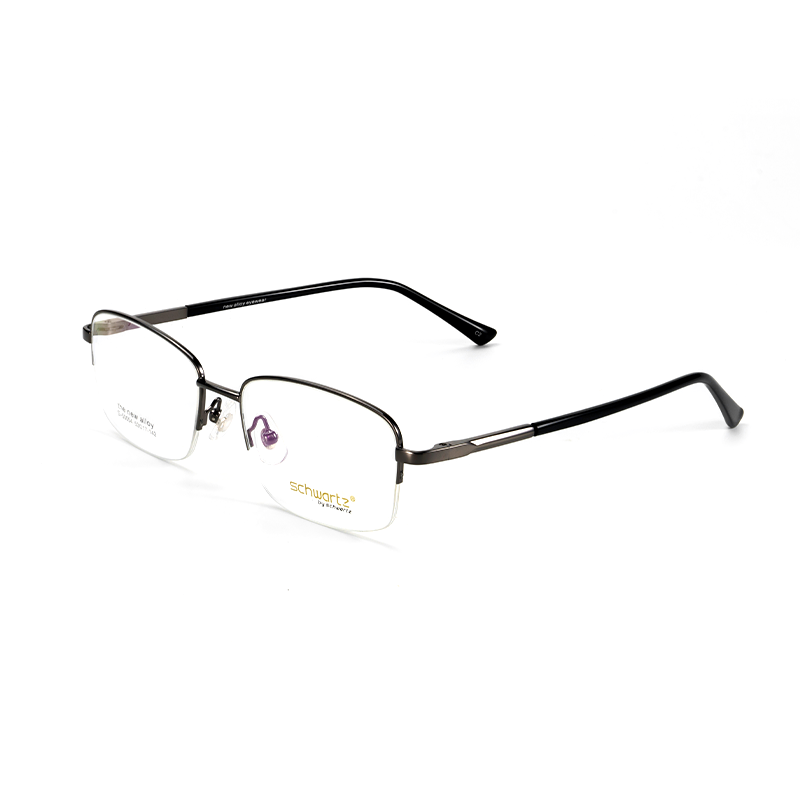 SCHWARTZ Ultra-Light Men's Half Frame Glasses