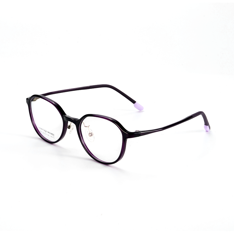 9g Tortoiseshell Oval-Frame Glasses