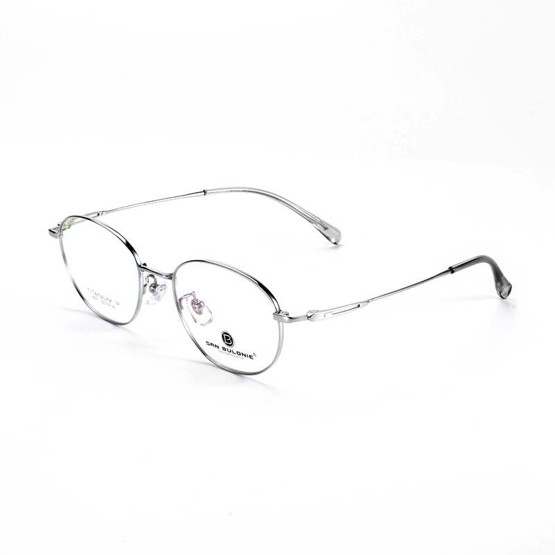 SAN BULONIE Korean Style Oval Egg-Shaped Eyeglass Frames