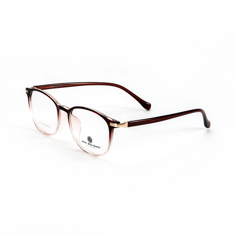 SAN BULONIE Ultra-Lightweight Student Eyeglasses Frames with Metal Inserts